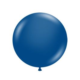 Sapphire Blue Latex Balloons 17 Inch - 50 Count Pack - Image 1