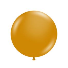 Metallic Gold Balloons 17 Inch Round - 50-Count Pack - Image 1