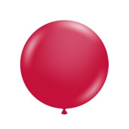 Red Metallic Balloons 17 Inch - 50-Pack - Image 1