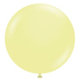 Lemonade Yellow Latex Balloons 17 Inch - 50-Count Bulk Pack - Image 1