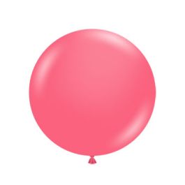 Pink Latex Balloons 17 Inch Round - 50-Pack Bulk Supply - Image 1