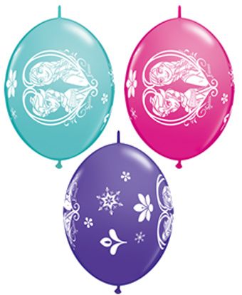 Frozen Balloons 12" - Disney Party Decor - Image 1