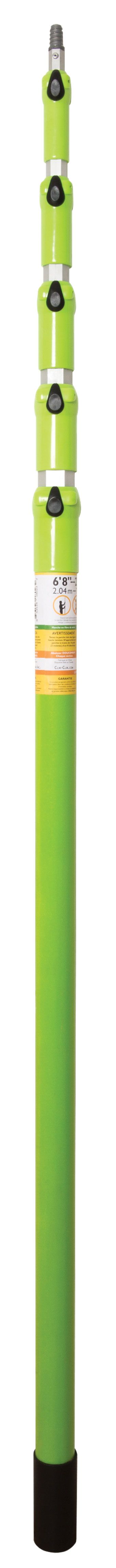 Lime Green Monster Pole 6'8" - Party Supplies - Image 1