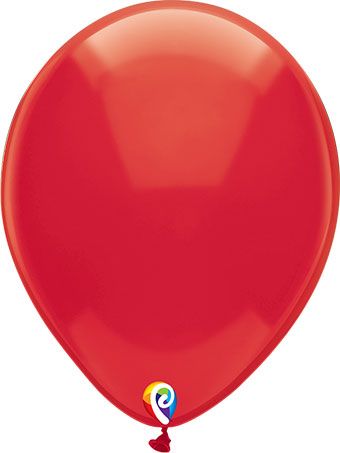 Crystal Red Balloons - 3-Pack - Image 1