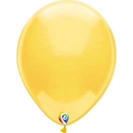 Crystal Yellow Latex Balloons 12 Inch - 50-Pack - Image 1