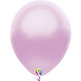 Pearl Lilac Latex Balloons 12 Inch - 50-Pack Count - Image 1