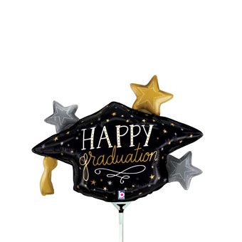 Happy Graduation Balloon 5-Pack - Image 1
