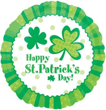 St. Patrick's Day Balloon - 5-Pack - Image 1