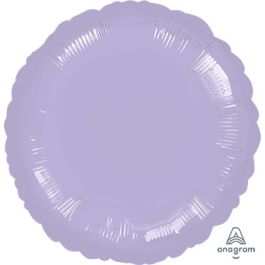 Pastel Lilac Foil Balloon 18 Inch Round - Party Decor - Image 1