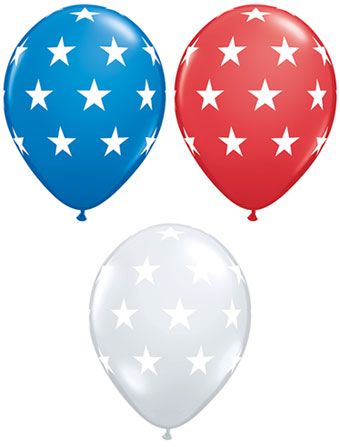 Stars Balloons - 5-Pack - Image 1