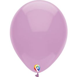 Lilac Balloons 7 Inch Round - 50-Pack Party Set - Image 1