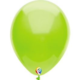 Lime Green Balloons 7 Inch Round - 50-Pack - Image 1