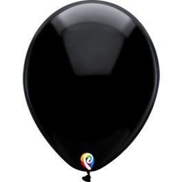 Black Latex Balloons 7 Inch - 50 Count Bulk Pack - Image 1
