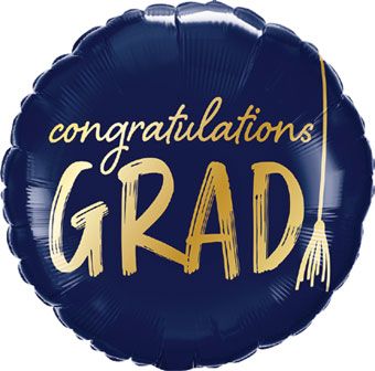Congratulations Grad Foil Balloon 18 Inch
