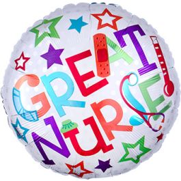 Great Nurse Foil Balloon 18 Inch - Image 1