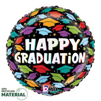 Graduation Balloons - 5-Pack - Image 1