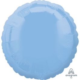 Pastel Blue Foil Balloon 18 Inch - 5-Pack Party Decor - Image 1