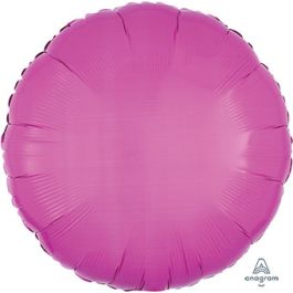 Pink Round Balloon 18 Inch Foil - Party Supplies - Image 1