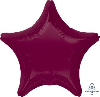 Berry Star Balloons - 5-Pack - Image 1