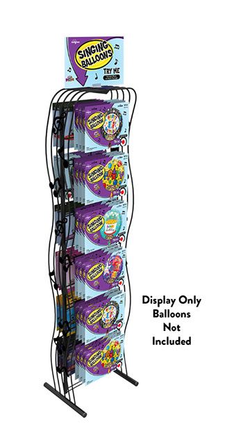 Singing Balloon Display Rack - Party Supplies - Image 1