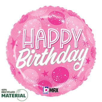 Happy Birthday Balloon - 3-Pack - Image 1
