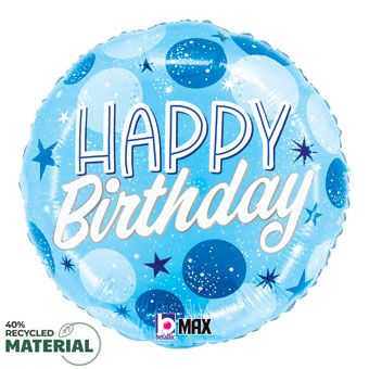 Happy Birthday Balloon - 3-Pack - Image 1