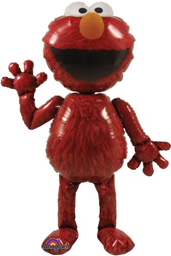 Elmo Balloon 54 Inch Foil - Sesame Street Birthday - Image 1