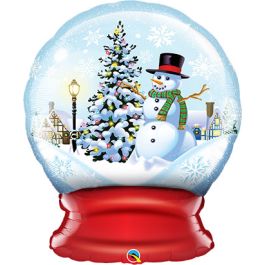 Snow Globe Town Balloon 36 Inch Foil - Image 1