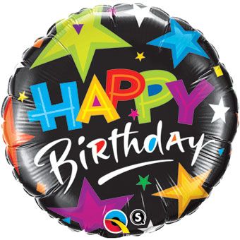 Happy Birthday Balloon - 5-Pack - Image 1