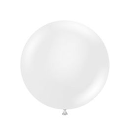 Crystal Clear Latex Balloons 24 Inch - 25 Count - Image 1