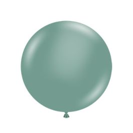 Willow Green Latex Balloons 24 Inch - 25 Count - Image 1