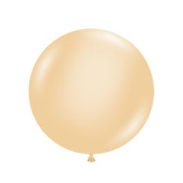 Blush Latex Balloons 24 Inch - 25 Count Party Pack - Image 1