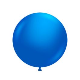 Royal Blue Latex Balloons 24 Inch - 25 Count Pack - Image 1