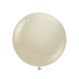 Cream Latex Balloons 24 Inch - 25 Count Bulk Pack - Image 1