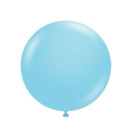 Sea Glass Blue-Green Latex Balloons 24 Inch - 25 Count - Image 1
