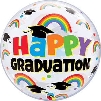 Happy Graduation Balloon 3-Pack - Image 1