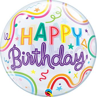 Happy Birthday Balloon - 3-Pack - Image 1