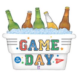 Game Day Cooler Beer Balloon 27 Inch - Image 1