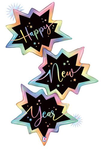 New Year Balloons - 3-Pack - Image 1
