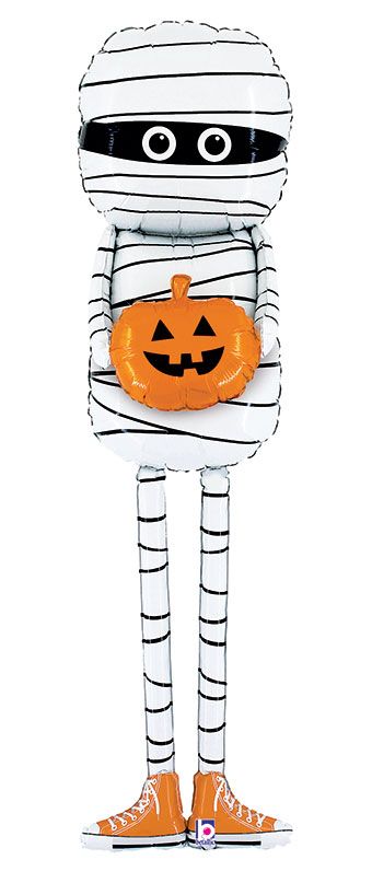 Mummy Balloon 65" Foil - Halloween Party - Image 1
