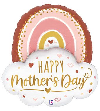 Mother's Day Rainbow Balloon - 3-Pack - Image 1