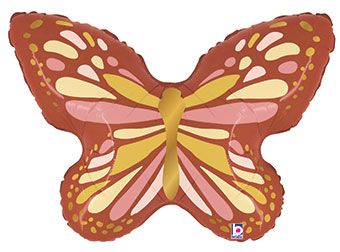 Boho Butterfly Balloons - 3-Pack - Image 1