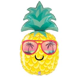 Summer Pineapple Sunglasses Balloon 37 Inch - Image 1