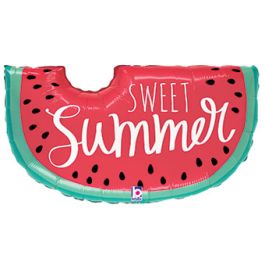Watermelon Foil Balloon 30 Inch - Sweet Summer Decor - Image 1