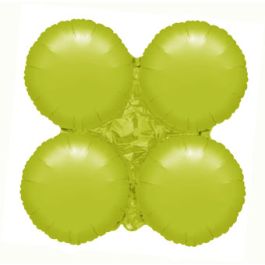 Lime Green Foil Balloon - Large Size - Image 1