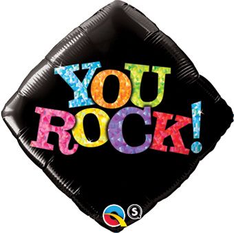 YOU ROCK! Balloons - 5-Pack - Image 1