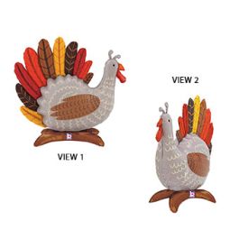 Turkey Stand Up Air Fill 29" Foil Balloon - Image 1