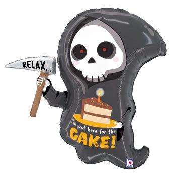 Grim Reaper Balloon - 3-Pack - Image 1