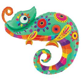 Chameleon Balloon 39 Inch Festive Foil Decoration - Image 1