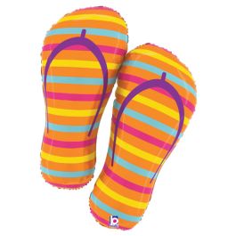 Summer Flip Flops Balloon 30 Inch Foil - Multi Color - Image 1
